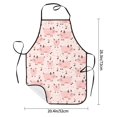 thumbnail image 2 of Disketp Pig Kitchen Apron with adjustable Aprons for Women with Pockets Cooking Powder Pink Apron, 2 of 7