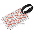 thumbnail image 2 of Kdxio Strawberries Luggage Tags Privacy Cover ID Label Suitcase Tags Identifiers For School Bags,Suitcases, 2 of 7