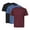 Dark Color 3 Pack, variant on Youth Pro-Lock Performance T-Shirt, 100% Polyester Interlock Short Sleeve Jersey Tee Shirts, Mix Color Bulk T-Shirt (Dark Color 3 Pack, S)