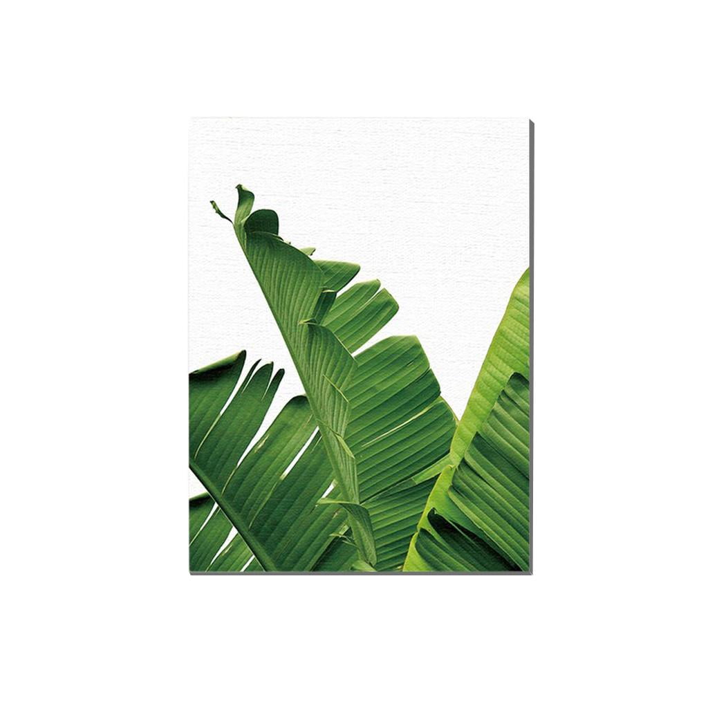 Minimalist Green Plants Poster Print Nordic Home Decor Art Canvas Painting L 