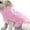 01- (Pink), variant on Dog Pullover Sweatshirt, Dog Winter Sweaters Warm Dog Clothes Vest Thick Puppy Soft Sweater Cute Boy Girl Halloween Christmas Outfit for Small Medium Dogs (Black,M)