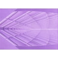 thumbnail image 1 of Ahgly Company Machine Washable Indoor Rectangle Transitional Heliotrope Purple Area Rugs, 2' x 4', 1 of 7