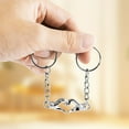 thumbnail image 3 of Lindo llavero para novio divertidos regalos de San Valentín, llaveros a juego para mejores amigos novio novia, lindos regalos de pareja, 3 of 5