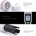 thumbnail image 4 of 2X TPH 02154 Salinity Meter, Seawater Hydrometer, Salt Content Detection in , for Pools, Drinking Water, Aquarium,2x Digital Salinity Meter,gray & black, 4 of 7
