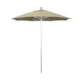 thumbnail image 1 of California Umbrella Venture 7.5' Silver Market Umbrella in Beige, 1 of 2