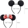 thumbnail image 4 of Diademas Orejas Minnie Mouse Mimi & Mickey Ratón Fiesta Cumpleaños Cosplay Niños Adultos 36 Pzas, 4 of 7