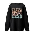 thumbnail image 5 of Fesfesfes Women Flannel Shirt Skull Print Loose Roundneck Long-Sleeved Fleece Oversized Sweatshirt Pullover, 5 of 7