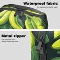 thumbnail image 4 of Banana Oxford Fabric Waterproof Portable Hard Drive Bag and Case with Cord Storage and Travel Charger Organizer for Electronic Devices - 5.9x9.44x3.14 in, 4 of 6
