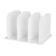 thumbnail image 5 of Organizador divisor de estantes para gabinetes de cocina, divisores de estantes de armario, partición 4 filas y blanco, 5 of 7