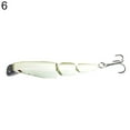 thumbnail image 6 of 10cm Life-like Laser Reflective Hard Fish Lure Jointed Swim Bait Fishing Tackle, 6 of 6