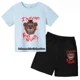 thumbnail image 3 of Conjunto de camiseta y camisa de Groot con dibujos animados para niños, camiseta de secado rápido, bonita, para niñas y niños de 3 a 14 años, 3 of 5