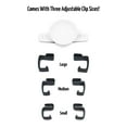 thumbnail image 3 of SUC-IT 4122-WH Cell Phone Accessory with Black Clips - White, 3 of 8