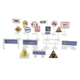 thumbnail image 2 of Accesorios De Juguetes Para Automóviles Señales De Tráfico Conocimiento Del Tráfico Aprendizaje Diversión De Simulación Yotijar Juguete Playset de señales de tráfico, 2 of 10