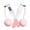 Pink White, variant on 1 Pair Big Ball Jump Rope LCD Screen Four Modes Non-Slip Handle Exercise Fitness Equipment Free Adjustable Smart Electronic Cordless Jump Rope for Adult Kids-Pink White