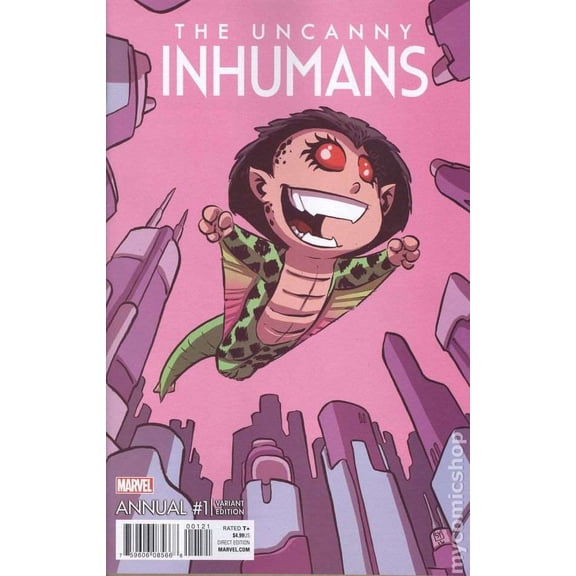 Uncanny Inhumans, The (2nd Series) Annual #1B VF ; Marvel Comic Book