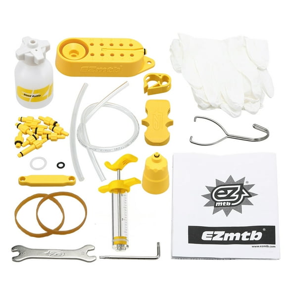 Outil de Purge de Frein à Disque Hydraulique pour Vélo Kit de Purge de Frein de Vélo Kit de Purge de Fluide d'Huile Minérale