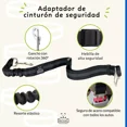 thumbnail image 2 of Matchi Adaptador De Cinturón De Seguridad Para Perros Correa Color Verde-negro Mate, 2 of 5