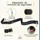 thumbnail image 2 of Matchi Adaptador De Cinturón De Seguridad Para Perros Correa Color Verde-negro Mate, 2 of 5