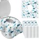 thumbnail image 1 of Fundas de asiento de inodoro Deeki desechables, 60 unidades, XL, impermeables, 1 of 7