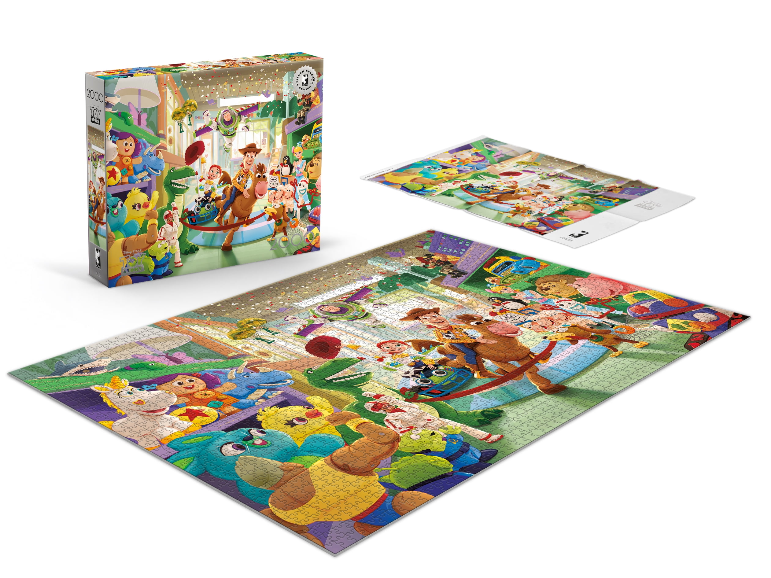 Buffalo Games Disney Pixar Toy Story Giddy Up 2000-Piece Interlocking Jigsaw Puzzle for Adults Ages 14+