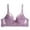 Gray, variant on Plus Size Front Closure Lace Bra for Women Thin Push Up Breathable Lightweight Comfortable Daily Underwear