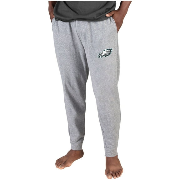 Men's Concepts Sport Gray Philadelphia Eagles Lightweight Jogger Sleep Pants