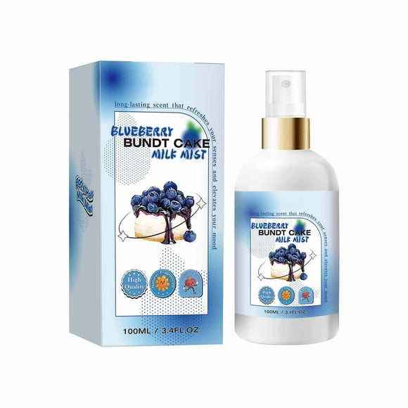 FSTDelivery Deals Up to 50% Off!Blueberry Cream Cake Milk Body Spray Body Spray Women's Blueberry Cream Cake Body Milk Moisturizing 100ml, Gifts for Women