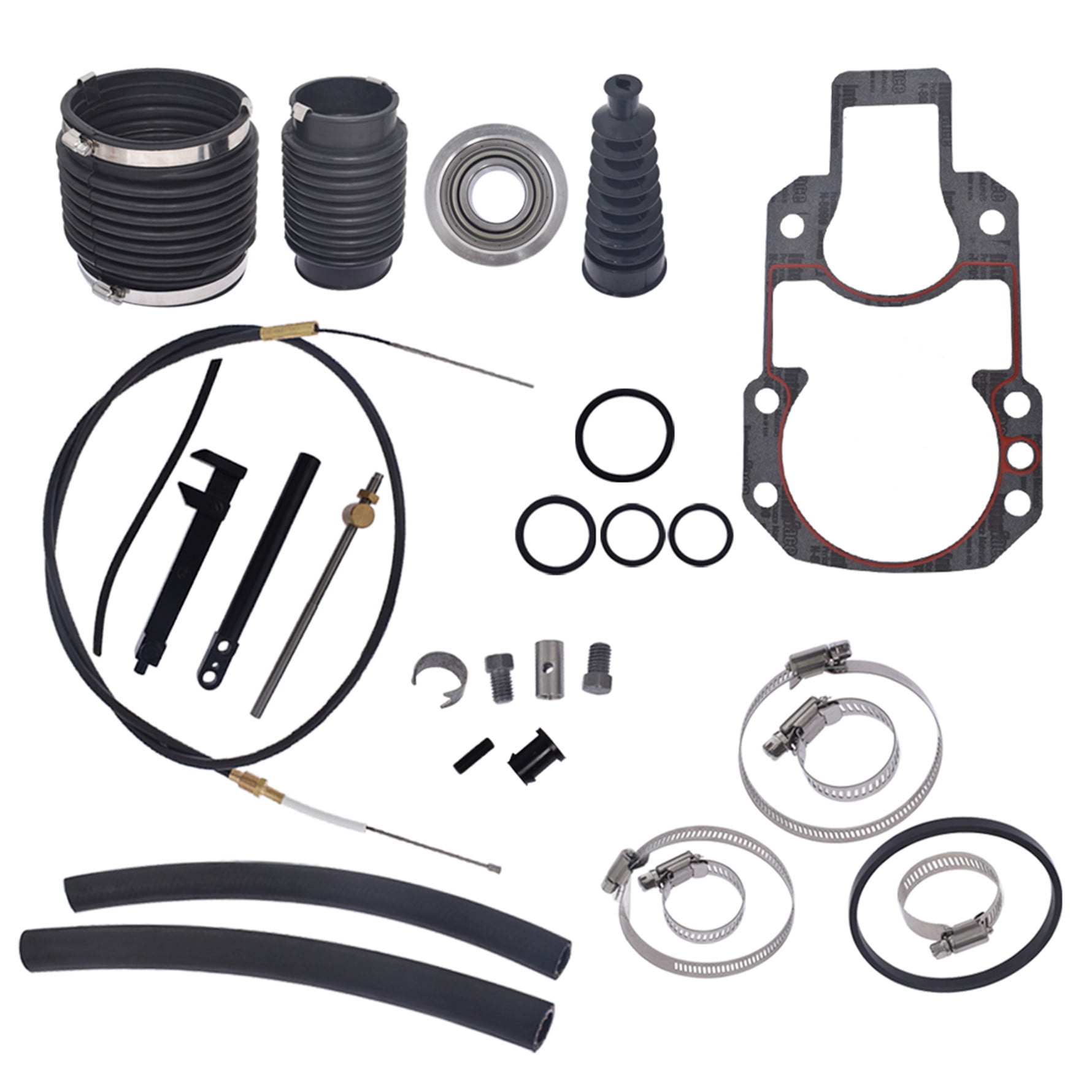 Genrics Transom Seal Bellow Repair Kit with Lower Shift Cable Alpha 1