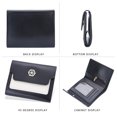 thumbnail image 4 of Wallets for Women, Card Holder Trifold Ladies Wallets Zipper Pocket with ID Window, 4 of 5