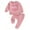 Pink, variant on Musuos Toddler Girl Fall Clothes 6 12 18 24M 3T LetterHeart Print Round Neck Long Sleeve Pullover Long Pants Outfit