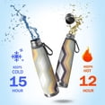 thumbnail image 2 of Modern 29oz Stainless Steel Insulated Thermos with Tea Filter, 360° Printed Travel Bottle, Leakproof BPA-Free Flask with Anti-Slip Base, 304 Inner & 201 Outer, Vacuum Cup, 2 of 6