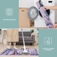 thumbnail image 6 of Purple Butterfly Flower Pattern Kitchen Rugs Sets Of 3,Kitchen Runner Rugs Non Skid Washable,Decorative Kitchen Floor Mats for Kitchen,Sink,Laundry,17"x30"+ 17"x47" + 17"x59", 6 of 6