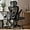 Black, variant on Computer Desk Chair, Ergonomic Office Chair M903 with Wheels, High Back Mesh Office Chair with Adjustable Lumbar Support, Headrest, Flip-Up Armrests, Withe Grey