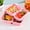 Pink, variant on Small Snack Box Containers for Adults Men Women with 2 Compartments,Reusable Bento Box Adult Food Trays for Fruit,Charcuterie,Lunch Box Divided Serving Tray with Lid and Handle for Work Travel