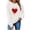 White, variant on SOOMLON Valentines Day Sweatshirts for Women Lover Valentines Gift Tunic Long Sleeve Scoop Neck Hoodies Tops Funny Heart Graphic Pullovers Shirts Fashion Holiday Clothes 2025 Beige XL