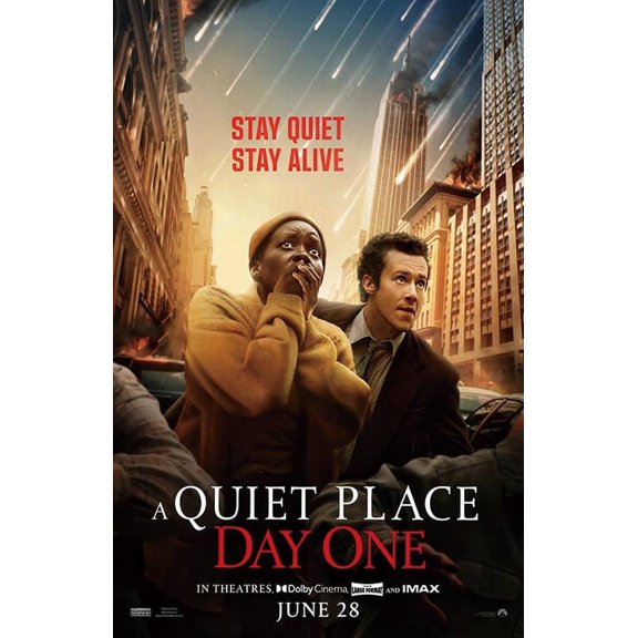 A Quiet Place Day One movie Posters for room aesthetic For Bedroom Decoration Unframed 12x18inch(30x45cm)