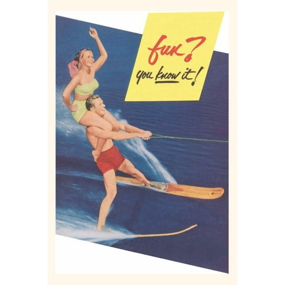 Pocket Sized - Found Image Press Journals: Vintage Journal Water Skiing Fun (Paperback)