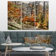 thumbnail image 1 of Design Art - Train in Forest Oil Painting, 1 of 1