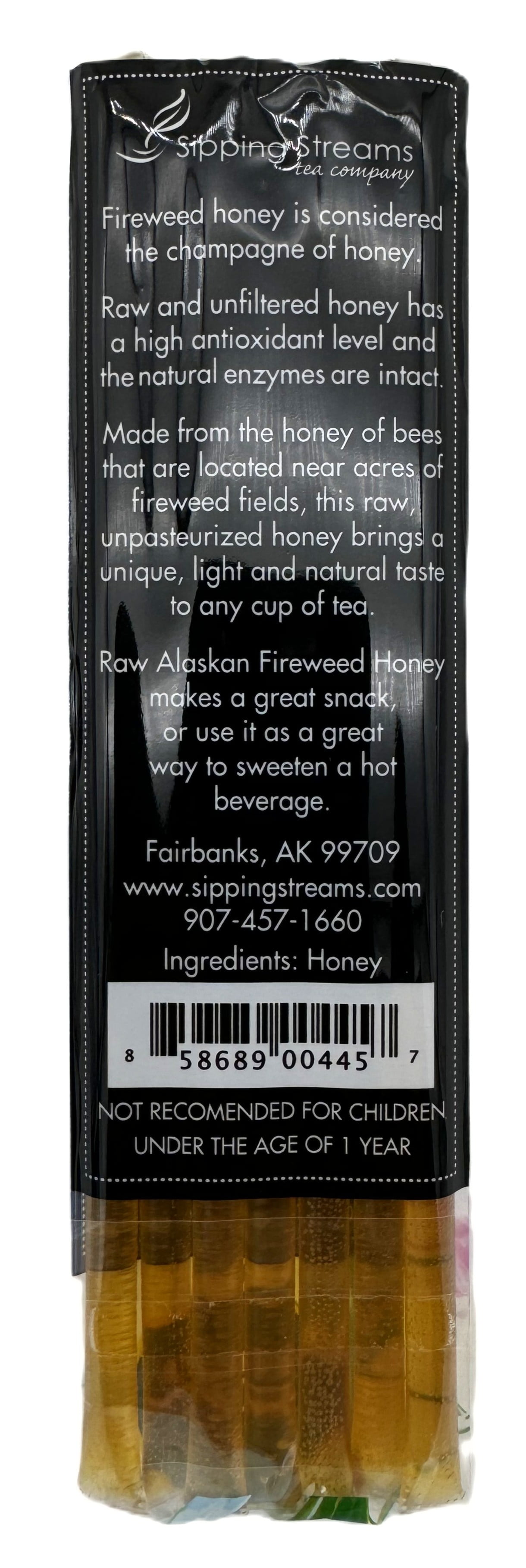 Raw Alaskan Honey Sticks