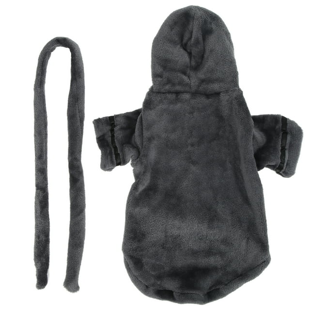 Pet Bathrobe, Button Design Keep Warm Multi Purpose Soft Dog Nightwear For Cats For Puppy S,M,L,XL
