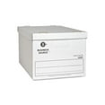 thumbnail image 2 of Business Source, BSN42051, Economy Storage Box with Lid, 12 / Carton, White, 2 of 5