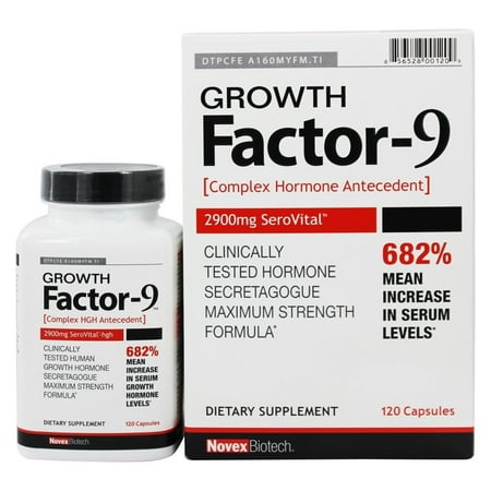 Novex Biotech - Growth Factor-9 Complex Hormone Antecedent - 120 (Best Way To Increase Growth Hormone)