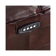 thumbnail image 2 of Denver Brown Leather 6-Piece Power Reclining Sectional, 2 of 5