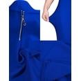 thumbnail image 4 of Womens Halter Fishtail Bandage Party Dress Elegant Wedding Guest Dress, 4 of 6