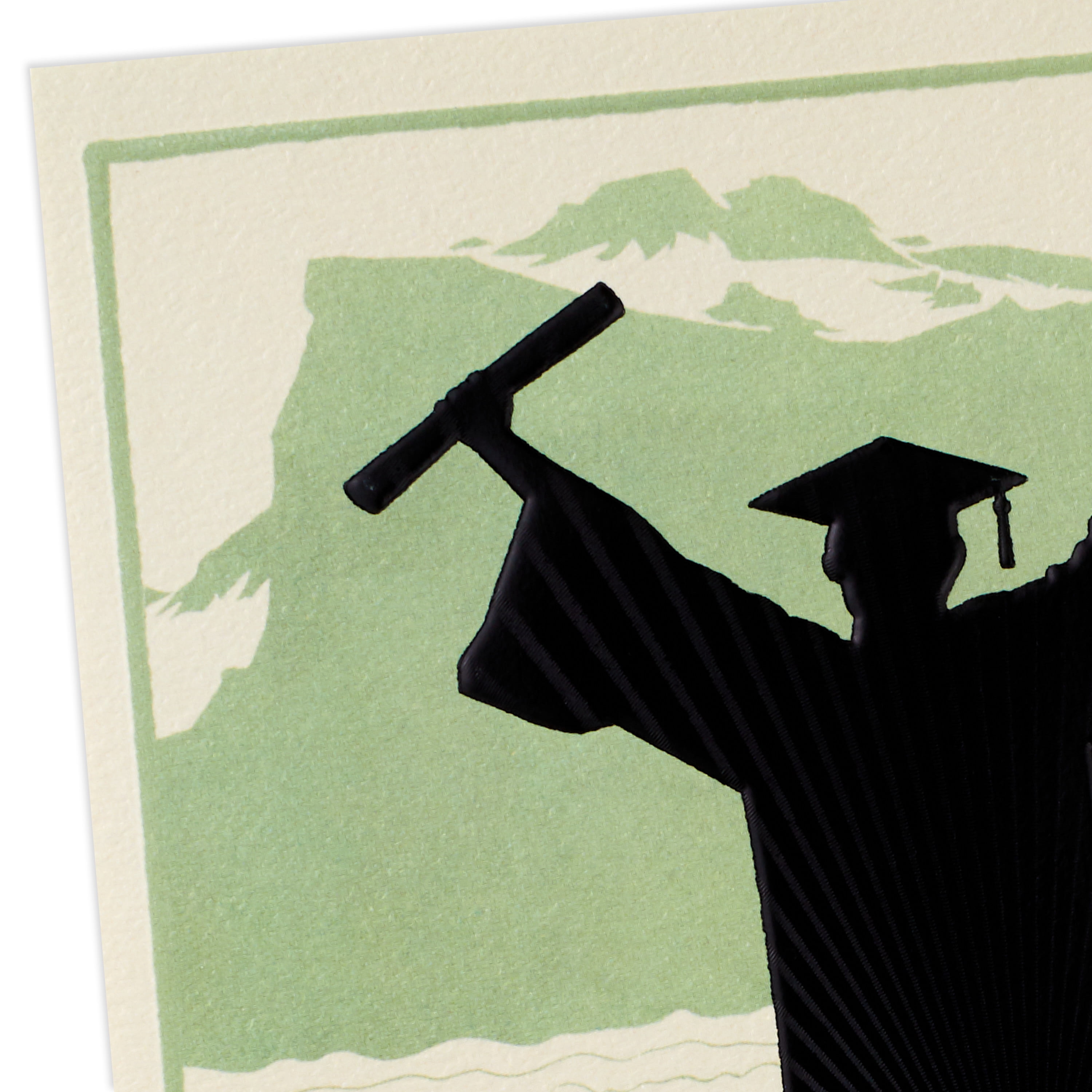 Hallmark Graduation Greeting Card (Yes! Grad Silhouette)