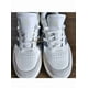 thumbnail image 2 of Adi - das Court block Athletic Low Top Sneakers White/Gray IF6506 Men's 9, 2 of 5