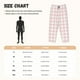 thumbnail image 3 of Balery Pink Checkboard Pantalones de pijama para mujer, pijamas ultraligeros, pantalones de estar por casa-Medium, 3 of 6