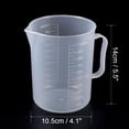 thumbnail image 3 of Vaso de laboratorio Unique Bargains blanco Transparente PP con asa, 3 of 4