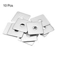thumbnail image 3 of Uxcell Square Washer 10 Pack M10x40x40x2mm 304 Stainless Steel Square Plate Washers, 3 of 5