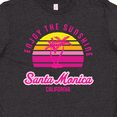 thumbnail image 4 of Inktastic Summer Enjoy the Sunshine Santa Monica California in Pink Youth T-Shirt, 4 of 5